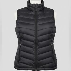 Eastern Mountain Sports Black Packable Puffer Vest size Small